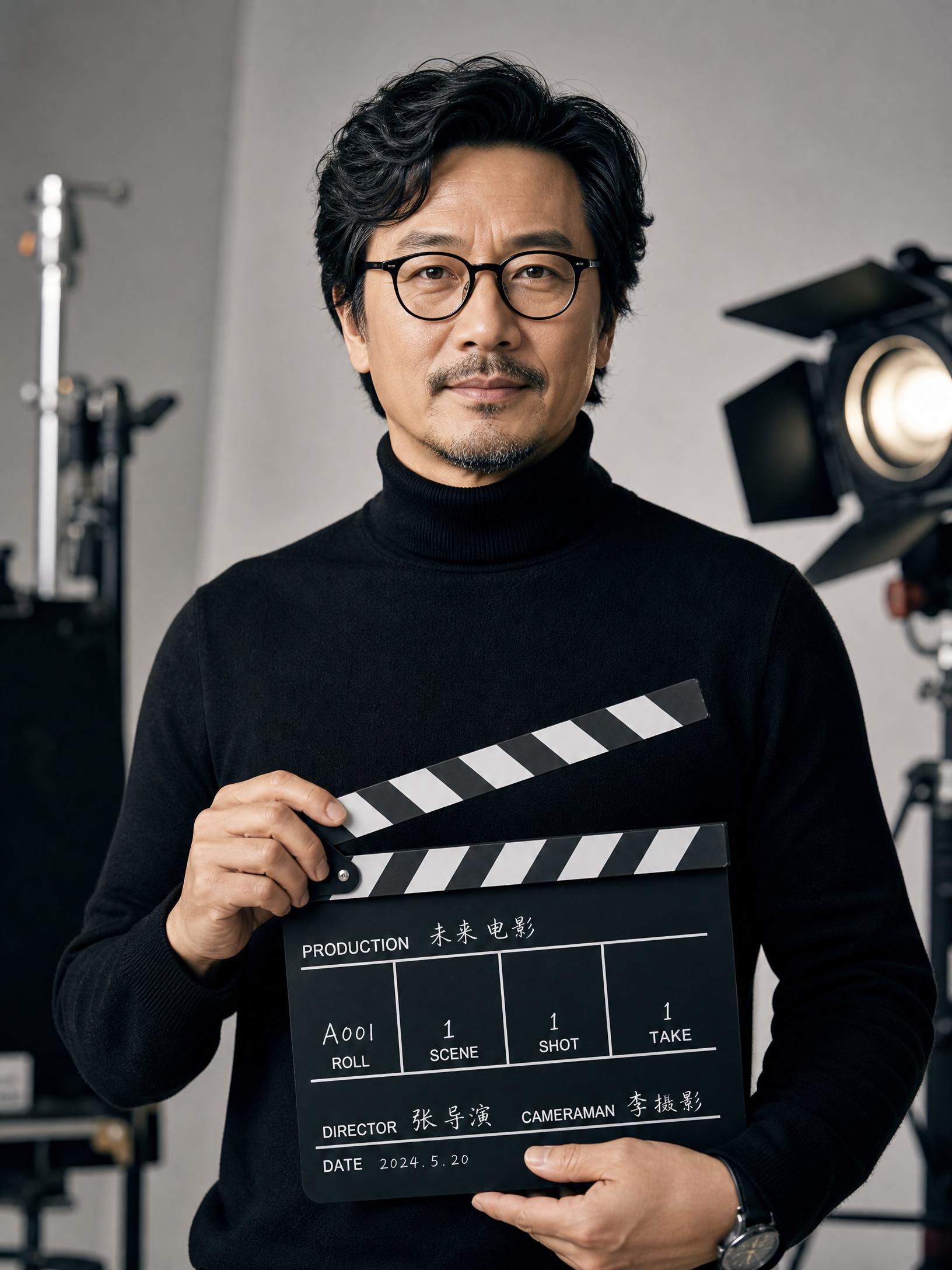 黄色仓库首席导演张明远专业照片